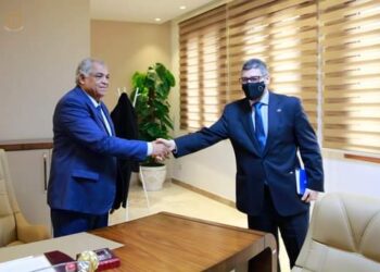 النائب الأول لرئيس مجلس الوزراء يستقبل سفير و رئيس بعثة الاتحاد الأوروبي لدى ليبيا .