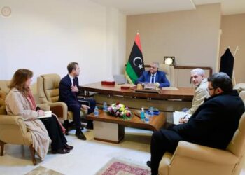 النائب الأول لرئيس مجلس الوزراء يستقبل مدير الشؤون السياسية بالسفارة البريطانية.