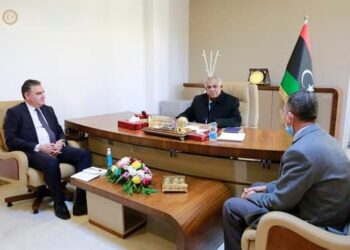 النائب الأول لرئيس الحكومة يستقبل السفير اليوناني لدى ليبيا