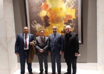 جلسة حوارية على هامش زيارة وزير الثقافة والتنمية المعرفية مدينة القاهرة