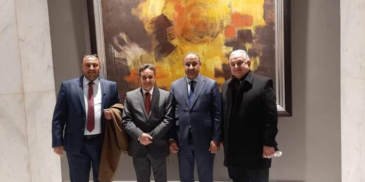 جلسة حوارية على هامش زيارة وزير الثقافة والتنمية المعرفية مدينة القاهرة