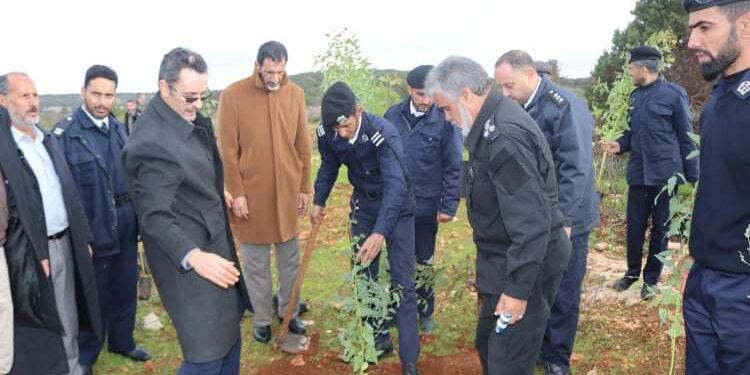 أحياء يوم الشجرة الوطني بالجبل الاخضر