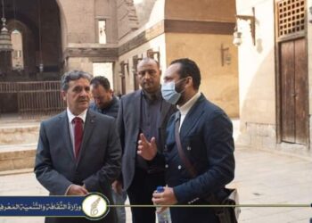 وزير الثقافة والتنمية المعرفية يزور شارع المعز بالقاهرة الفاطمية.