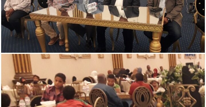 العربية للأعلام والتنمية وأول مائدة يستفيد منها الأيتام بالأقصر .