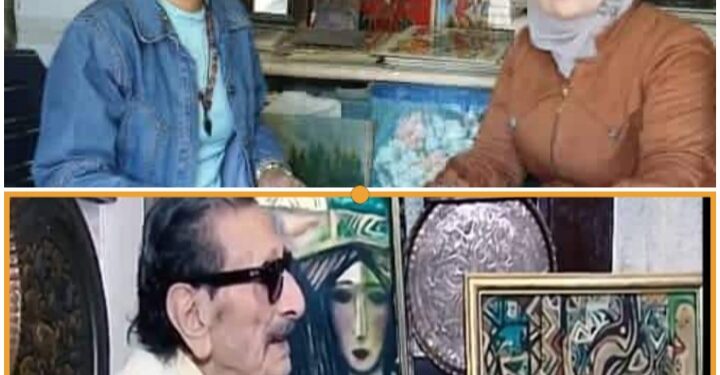ناجي عبيد .. اسطورة من اساطير الفن التشكيلي وحوار مع رفيقة دربه السيدة رغدة قاسم