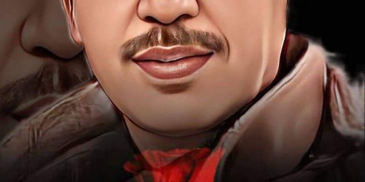 مالتْ على يَدِهَا