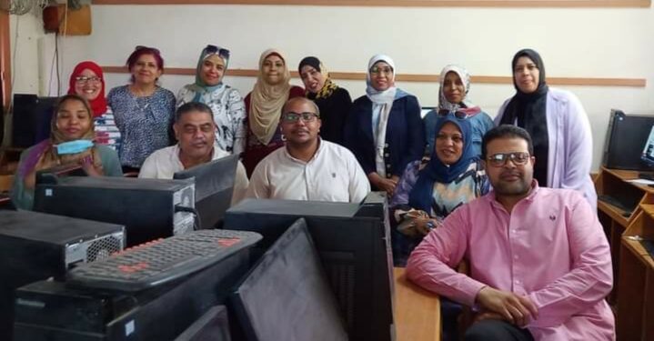 التطوير التكنولوجي بالأقصر يبدأ سلسلة من التدريبات للعاملين بالتربية والتعليم علي الحاسب الآلي.