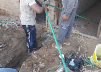 جمعية مرسال الخير بالأقصر تنتهي من تركيب ١٥٠ وصلة مياه بالعداد في عدد من القري .