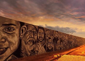 الجدارية…. بقلم نادية حجاج