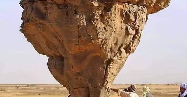 تعرف على …. صخرة الفطر