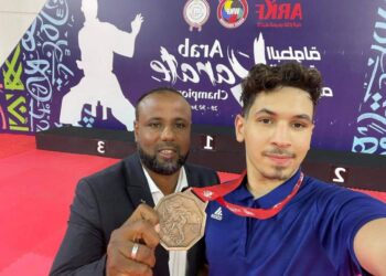 السعداوى يحرز القلادة برونزية البطولة العربية للكاراتية 2022
