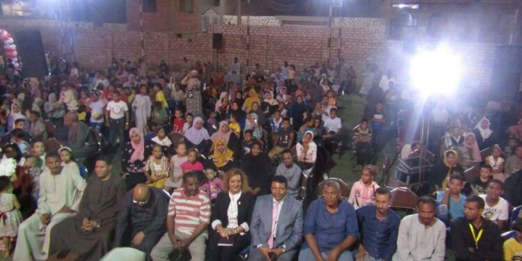 بالصورافتتاح اكوا بارك دريم ستى وسط حشد جماهيرى كبير باسنا جنوب الاقصر