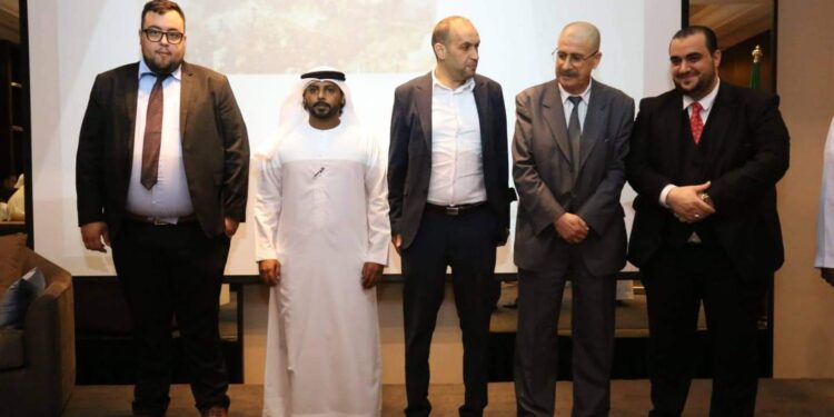 الشيخ بطي عبدالحكيم آل مكتوم يشارك القنصلية الجزائرية بدبي والجالية الجزائرية في الإمارات إحتفالية ستينية الإستقلال