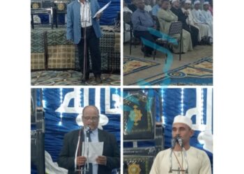خليصي يشهد المجلس القرآني المقام ترحما علي روح ابن المصنع حسن خليل .
