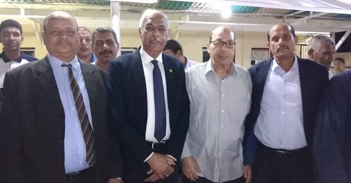 الشبان المسلمين بارمنت تكرم رئيس الاتحاد المصري لكرة القدم وسكر ارمنت يستضيف الحفل .