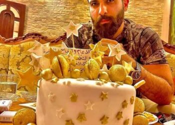 الفنان حيدر احمد يحتفل بعيد ميلاده وسط الأهل والأصدقاء