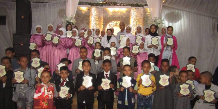 حضانة رواد المستقبل تنظم حفل لتكريم المتفوقين وأبالثانوية العامة والازهر وحفظة القرٱن بإسنا جنوب الاقصر