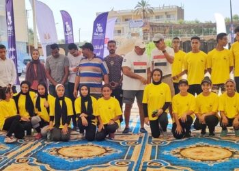 مياه الشرب بالأقصر   تدعم مبادرة أبطال تحدى التجديف فى نهر النيل 2022