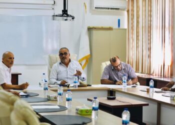 اجتماع الاتحاد الليبي العام للقوة البدنية و مكتبة التنفيذي