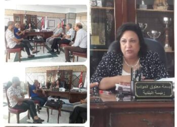 لقاء أعضاء هيئة جمعية مسرح الإبتسامة بنابل مع رئيسة بلدية المكان بقلم المعز غني