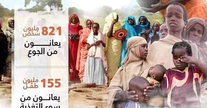 جياع العالم يستغيثون فلننقذهم…