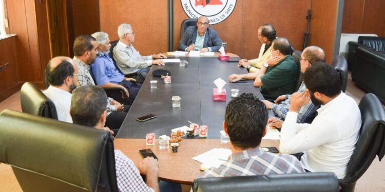 عودة الحياة و أستمرار العمل بمدينة سرت