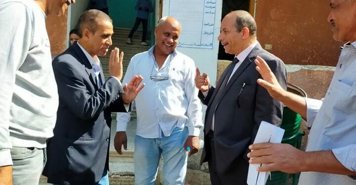 عبدالحميد يستقبل وكيل وزارة التربية والتعليم بالاقصر في زيارة تفقدية لمدارس إدارة ارمنت .