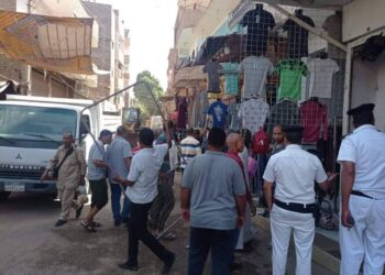 المرافق تشن حمله مكبره لازالة التعديات والاشغالات بالاقصر