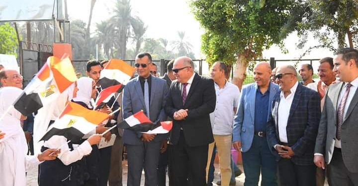 ضمن حياة كريمة.. محافظ قنا يفتتح مدرسة نجع مكى للتعليم الأساسى بالمراشدة