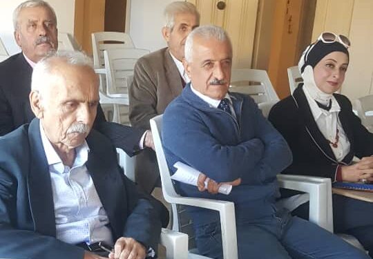 أساتذة الشعرفي لقاء أدبي تقرير ناديا سليمان يوسف