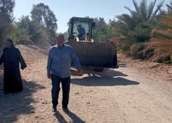 إزالة 5 حالات تعدي على أراضي أملاك الدولة بمساحة 17.675 متر مربع بإسنا