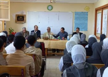 آثار جامعة الأقصر تنظم قافلة للتوعية بمخاطر التغيرات المناخية على الآثار المصرية بالمريس