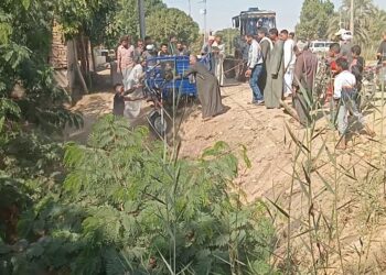 تكرار حوادث المصارف بمدخل ارمنت بعد تجاهل المسئولين لهذه المشكلة .