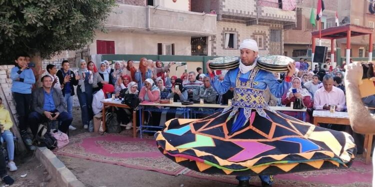 فعاليات ثقافية وفنية بمبادرة حياة كريمة بالمنوفية