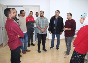 مستشار وزير التعليم العالي يتفقد منشآت جامعة طبية التكنولوجية بالأقصر متابعة حماده النجار السليمى  مصر