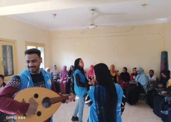 أندية السكان بمحافظة الأقصر تقيم جلسات غنائية بمراكز الشباب في المحافظة بقلم حماده النجار السليمي