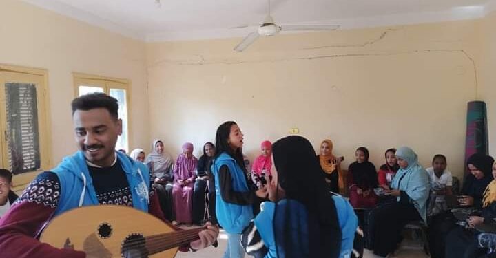 أندية السكان بمحافظة الأقصر تقيم جلسات غنائية بمراكز الشباب في المحافظة بقلم حماده النجار السليمي