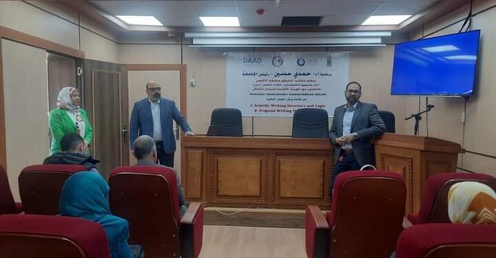 تايكو جامعة الأقصر يختتم فعالياته ورشتين حول البحث العلمي تقرير حماده النجار السليمي مصر