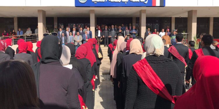 انطلاق ماراثون الانتخابات الطلابية بجامعة المنيا