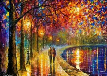 رقصة تحت المطر …