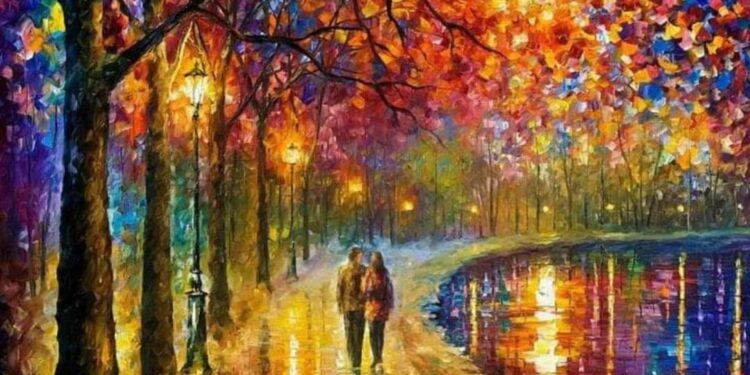 رقصة تحت المطر …