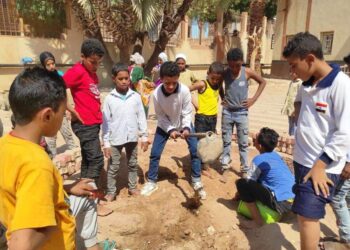 برعاية محافظ أسوان .. تنظيم جلسات التوعية بالمساحات الخضراء بنوادى الطفل بالوحدات الصحية تزامناً مع إستضافة مصر لمؤتمر المناخ (COP 27)