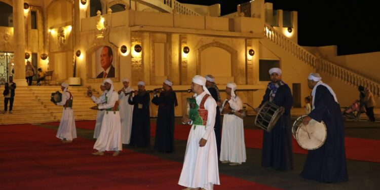 المسرح الرومانى بشرم الشيخ يتلألأ بفرق قصور الثقافة