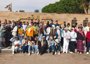 معبد الأقصر ثانى جولات ملتقى شباب أهل مصر