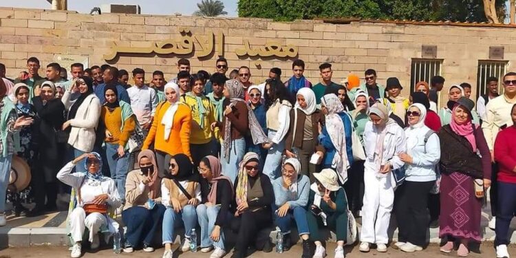 معبد الأقصر ثانى جولات ملتقى شباب أهل مصر