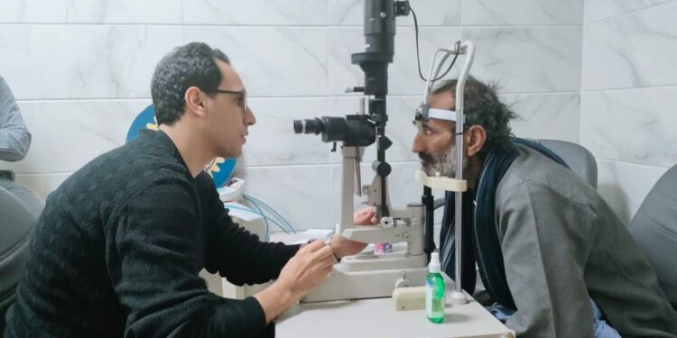 إنطلاق القافلة الطبية لنادى روتارى التحرير لإجراء 150 عملية للمياه البيضاء