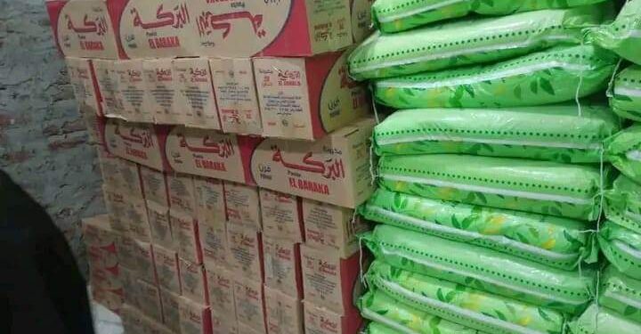 ضبط كميات من السلع والجبنة الفاسدة بحملة مكبرة بإسناد جنوب الأقصر