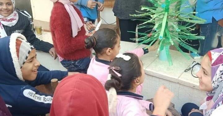 ورش فنية وعروض سينما احتفالا بالعام الميلاد الجديد بالمنيا.