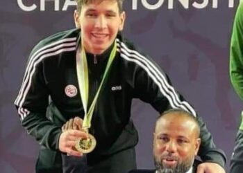 البطل الليبي السعداوي يحصد القلادة برونزية ببطولة إفريقيا للكاراتية