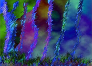 عنوان اللوحة: الجذور   القياس: 50x70cm